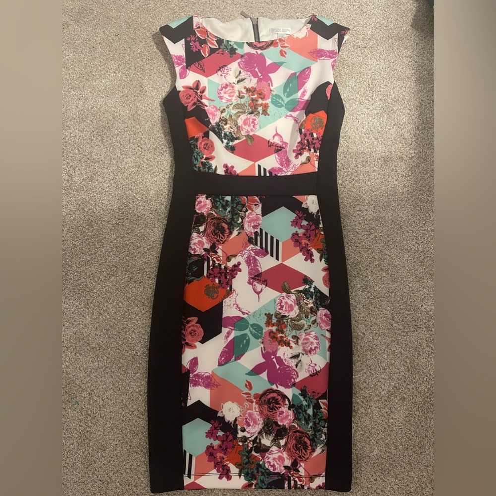Bisou Bisou Fitted Bodycon Dress Sz 4